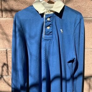 Abercrombie & Fitch Long-Sleeve Polo